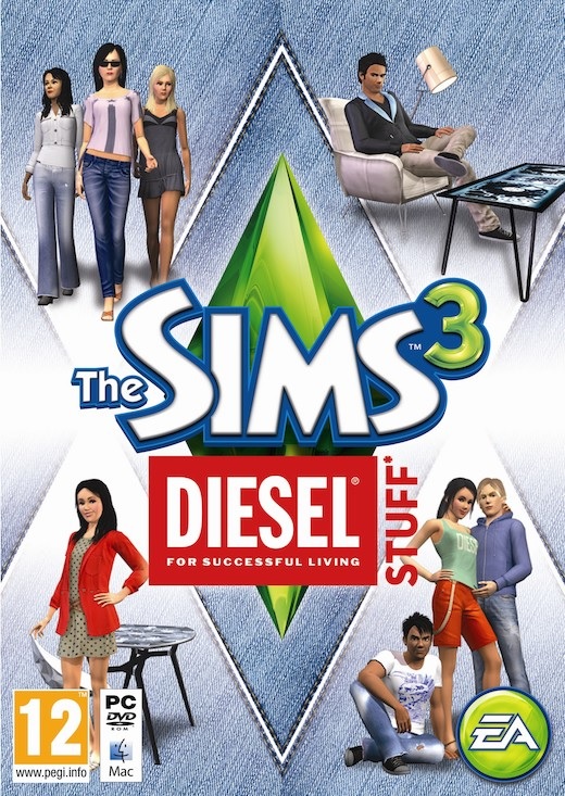 TheSims3-DieselStuffPack-PC-COVER The Sims 3 - Diesel Stuff Pack (PC & Mac) – Origin DLC - Image 1