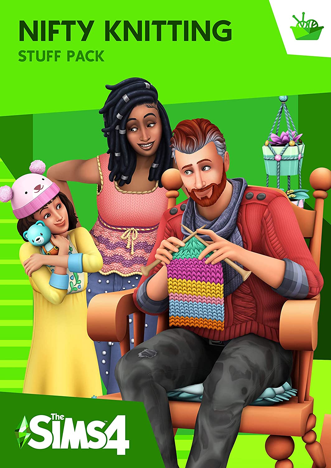 nifty-knitting.jpg The Sims 4 - Nifty Knitting Stuff Pack (PC & Mac) – Origin DLC - Image 1