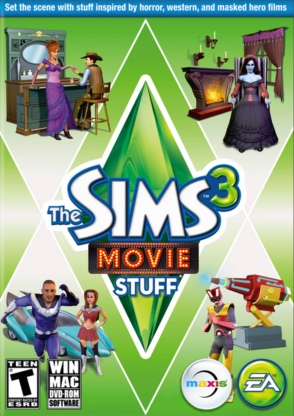 the-sims-3-movie-stuff_cover_original.jpg The Sims 3 - Movie Stuff (PC & Mac) – Origin DLC - Image 1