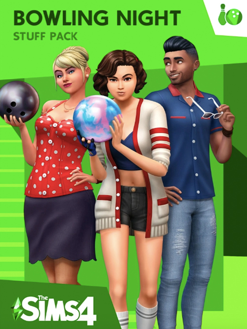 the-sims-4-bowling-night-stuff_cover_original.jpg The Sims 4 - Bowling Night Stuff (PC & Mac) – Origin DLC - Image 1